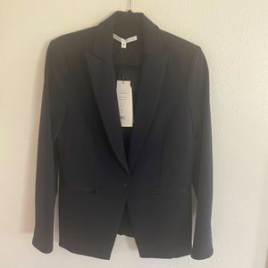 Veronica Beard Scuba Black Scuba Jacket NWT